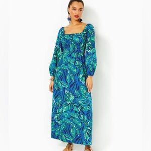 Lilly Pulitzer Lakira Maxi Dress in Shady Gators